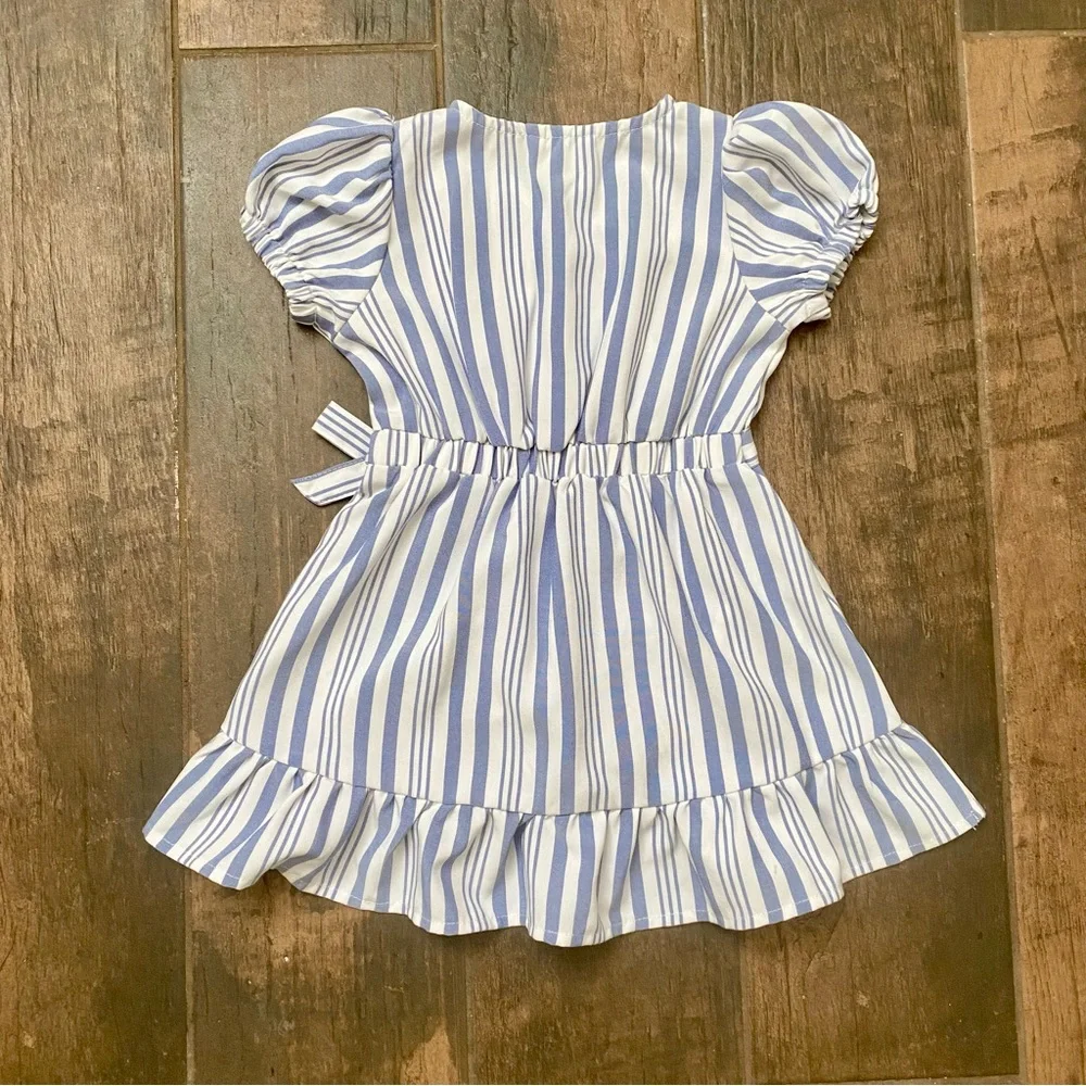 Habitual Blue and White  Dress - size 18m